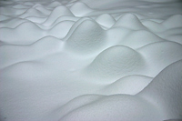 Hills of snow