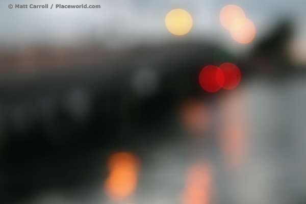 Intentionally blurry landscape at twilight - photographer Matt Carroll