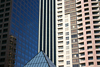 Skyscraper collage, Bunker Hill