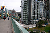 On the Cambie Street Bridge