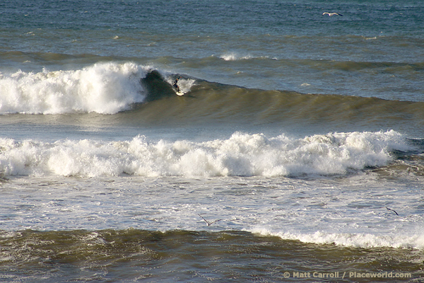 Big Day at a Deep Water Surf Spot