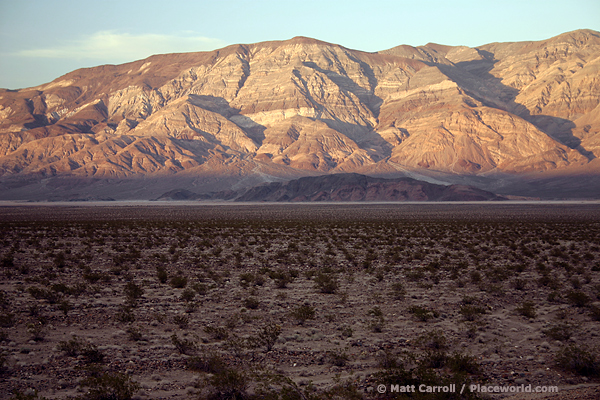 Panamint Range and Valley