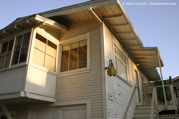 White Clapboard House