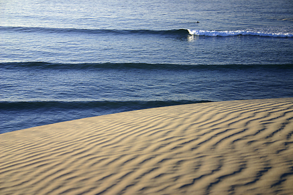 surfer at baja point break