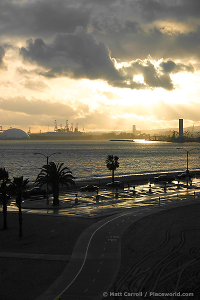 Long Beach waterfront