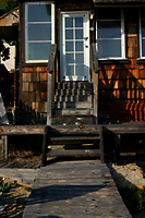 Crystal Cove house before renovation, California
