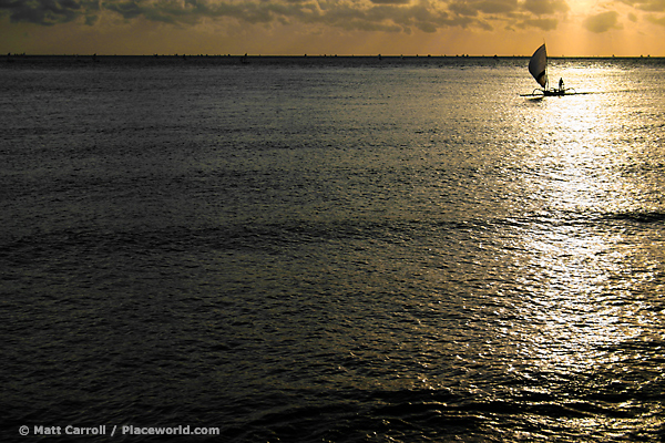 fishing boat in bali