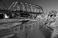 Railroad Bridge Over Mojave River