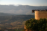 Cliff Above River in Ronda