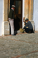 Villagers in an Andalucían Pueblo Blanco