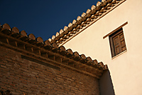 A juncture in the Generalife Gardens
